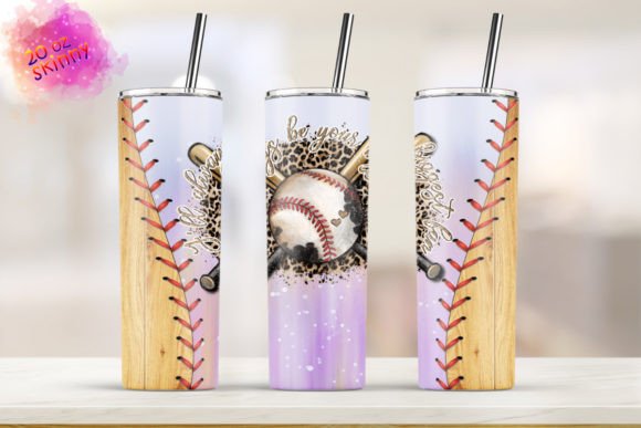 Baseball Tumbler 20oz Skinny Tumbler Graphics & Print Templates