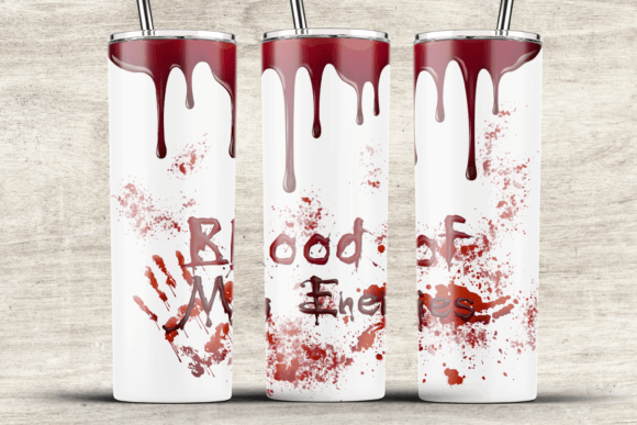 Blood of My Enemies Tumbler Graphics for Crafts