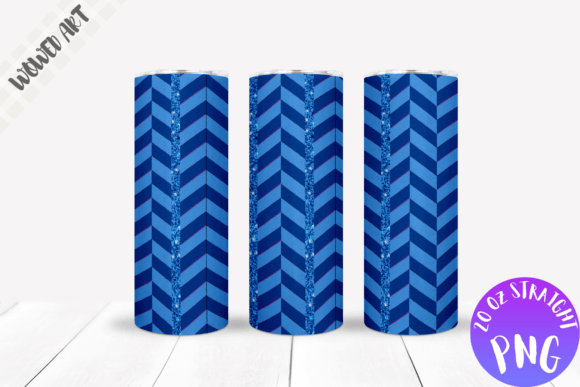 Chevron Stripe 20 Oz Skinny Tumbler Wrap: Graphics for Crafts & Branding