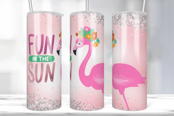 Fun in the Sun – Summer Tumbler Wrap Graphics