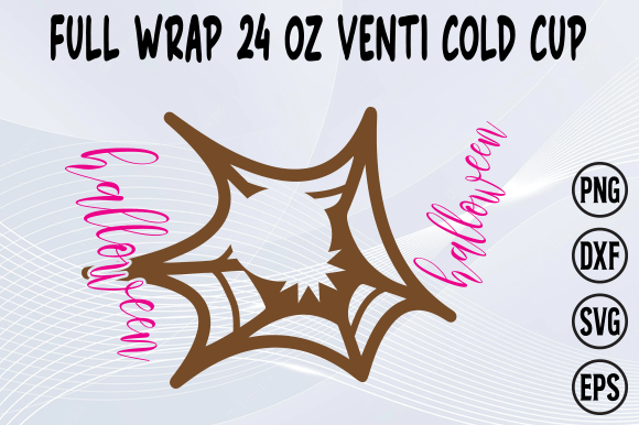 Halloween Cold Cup 24oz Graphics for Crafts