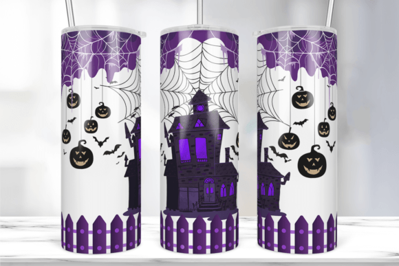 Halloween Pumpkin 20oz Tumbler Wrap: Graphics & Print Templates
