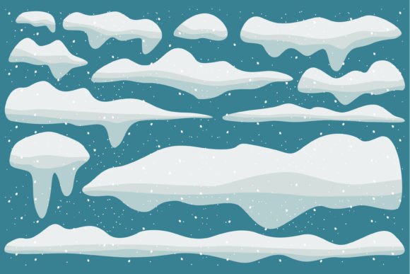 Snow Ice Cup Graphics & Illustrations